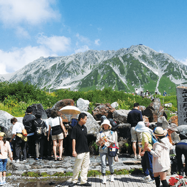 立山黑部阿尔卑斯轻徒步